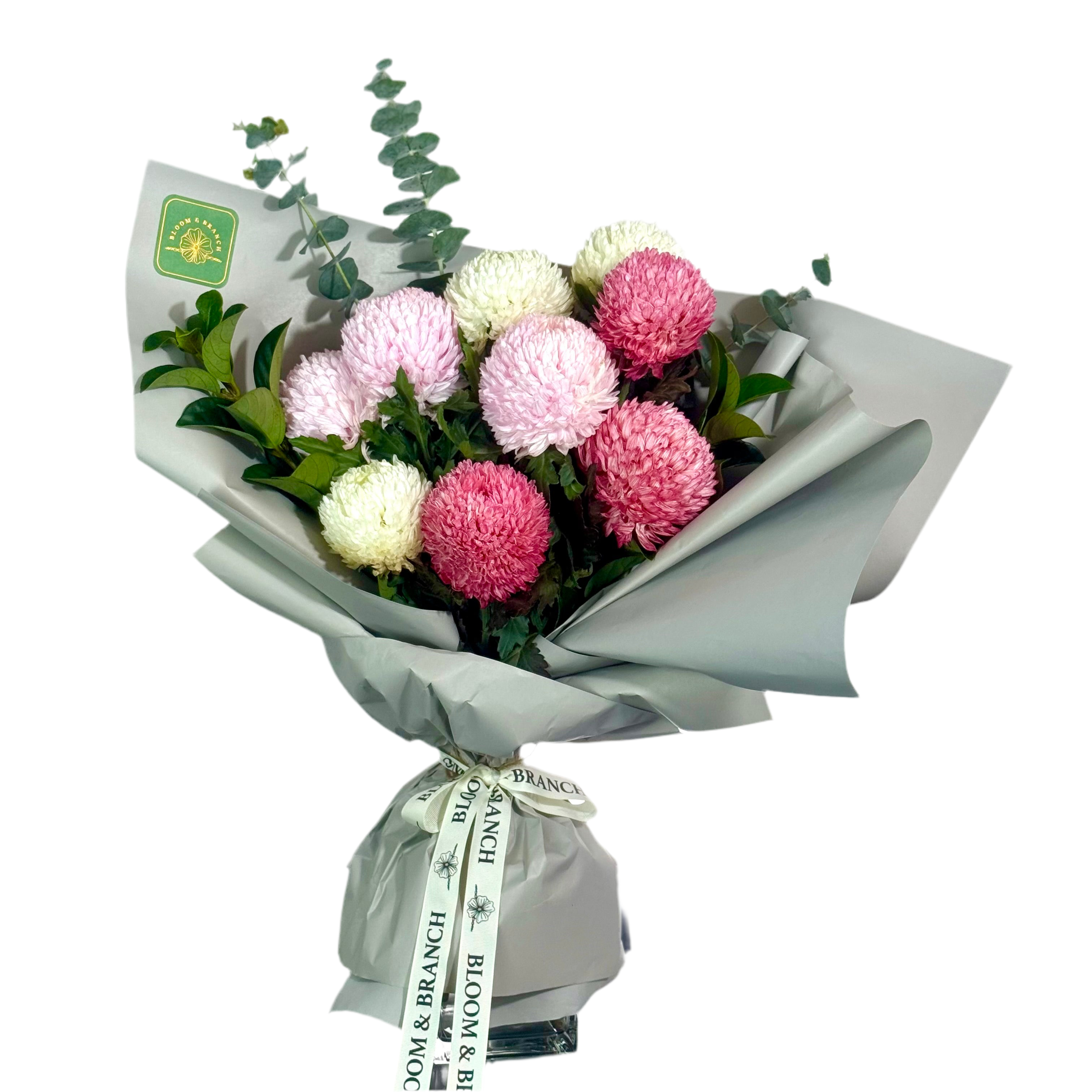 Pom Pom Chrysanthemum Bouquet