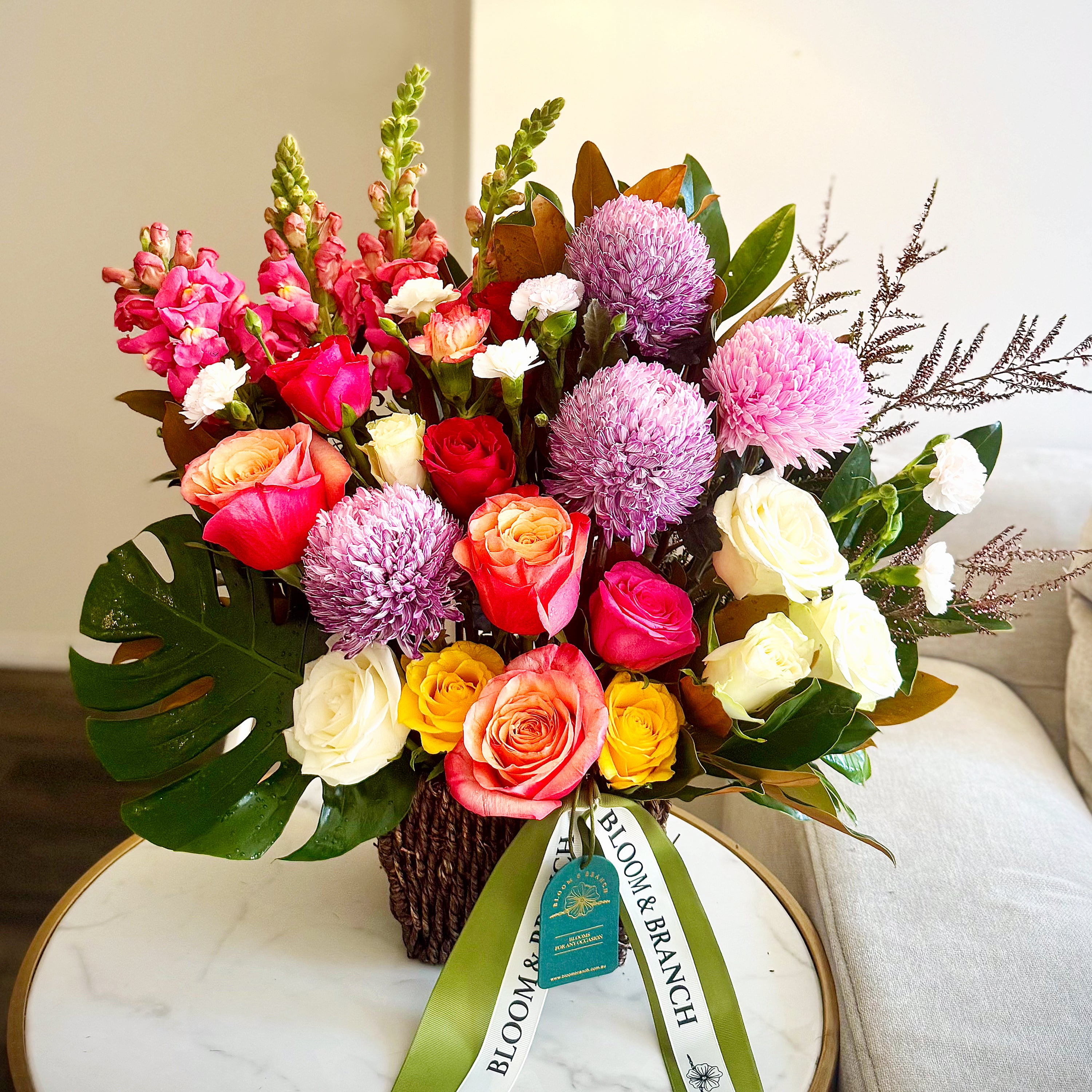 Joyful Splendor in Basket