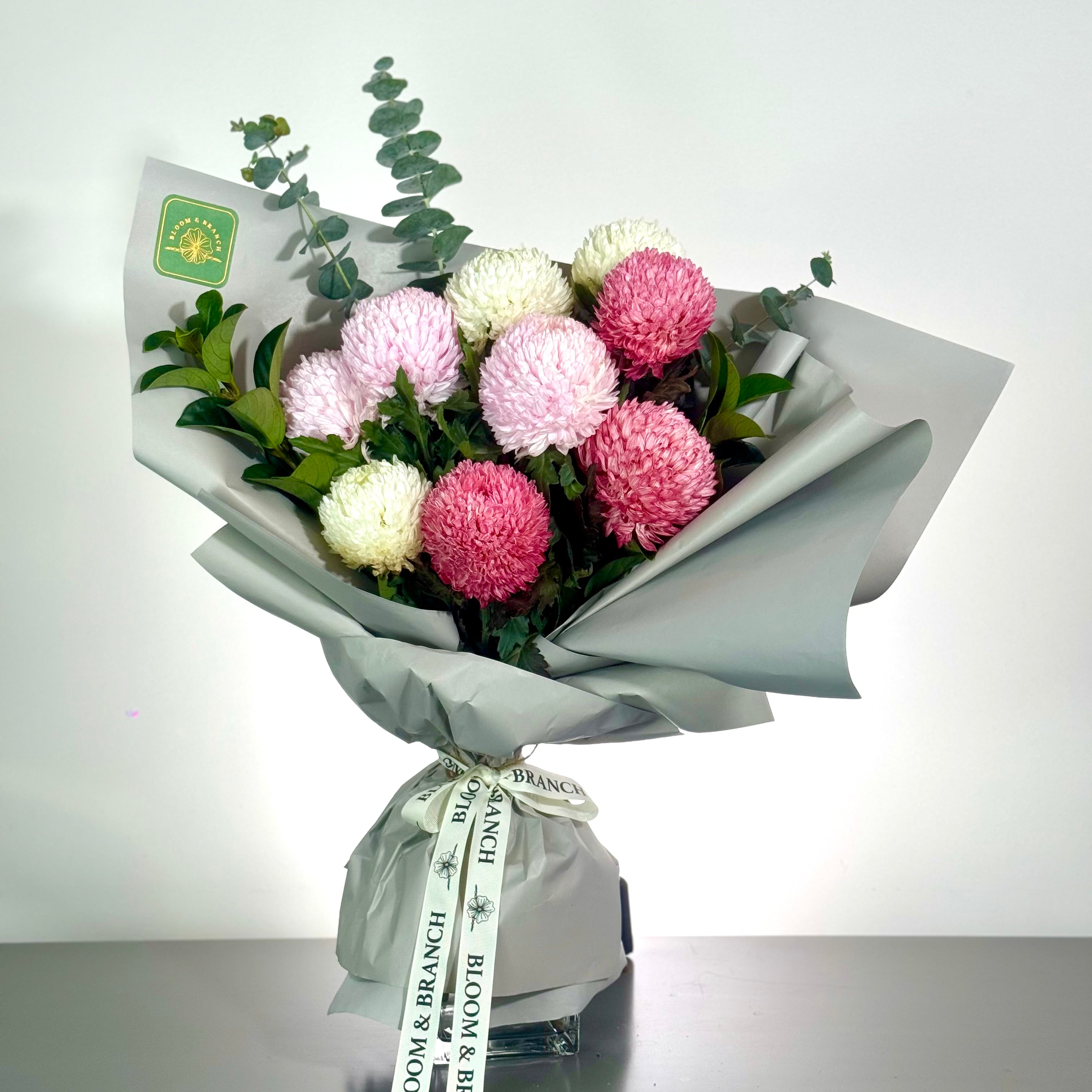 Pom Pom Chrysanthemum Bouquet