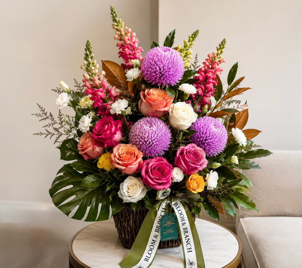 Joyful Splendor Flower Basket