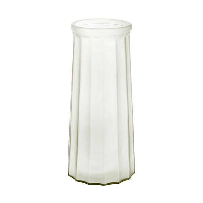 Glass Lynne Conical Vase Matte