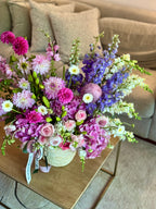 Plum Blush Basket Extravagant