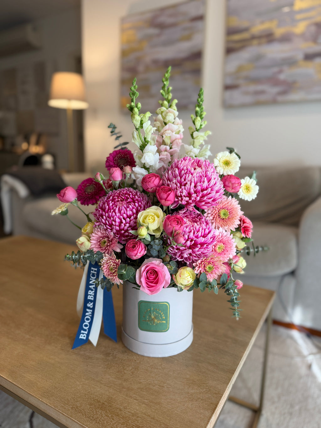 Blushing Belle Hat Box