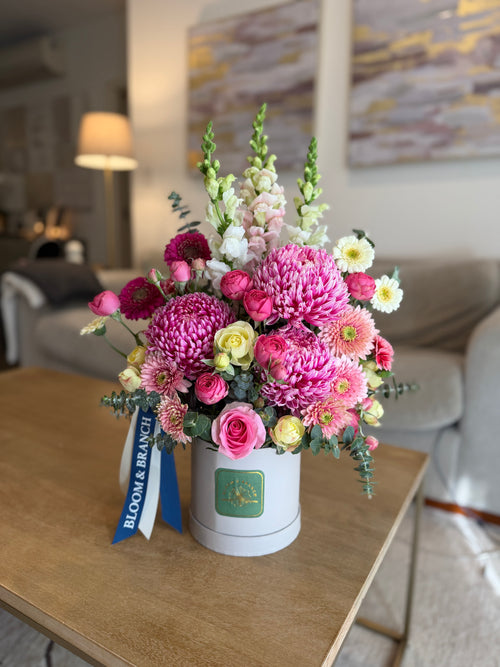 Blushing Belle Hat Box