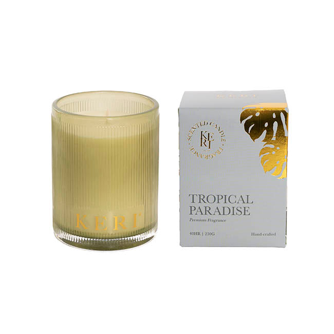 Scented Candle Indulgence Tropical Paradise (7.5x10cmH) 230g