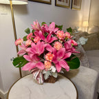 Pink Glow Basket