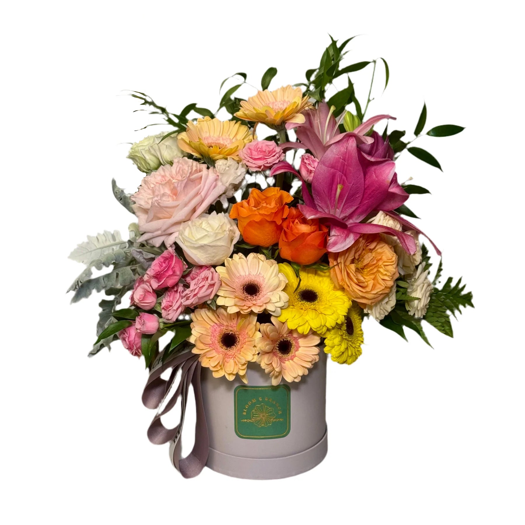 Sunset Bloom Hatbox
