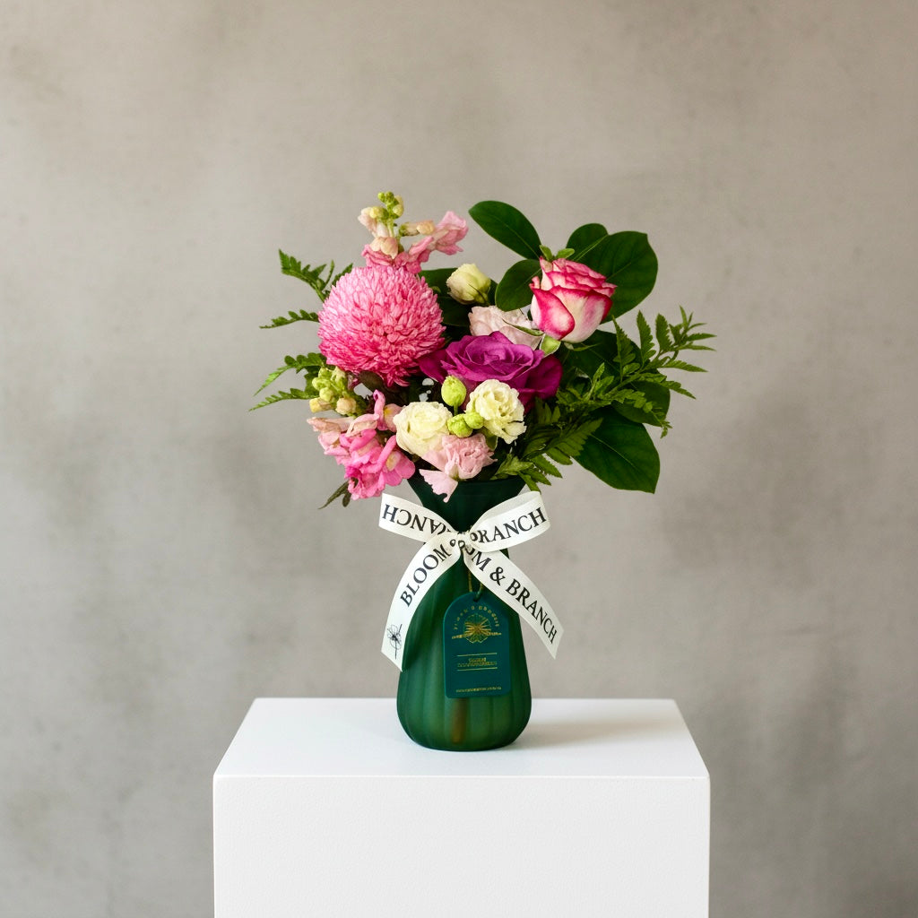Pink Delight Posy Vase