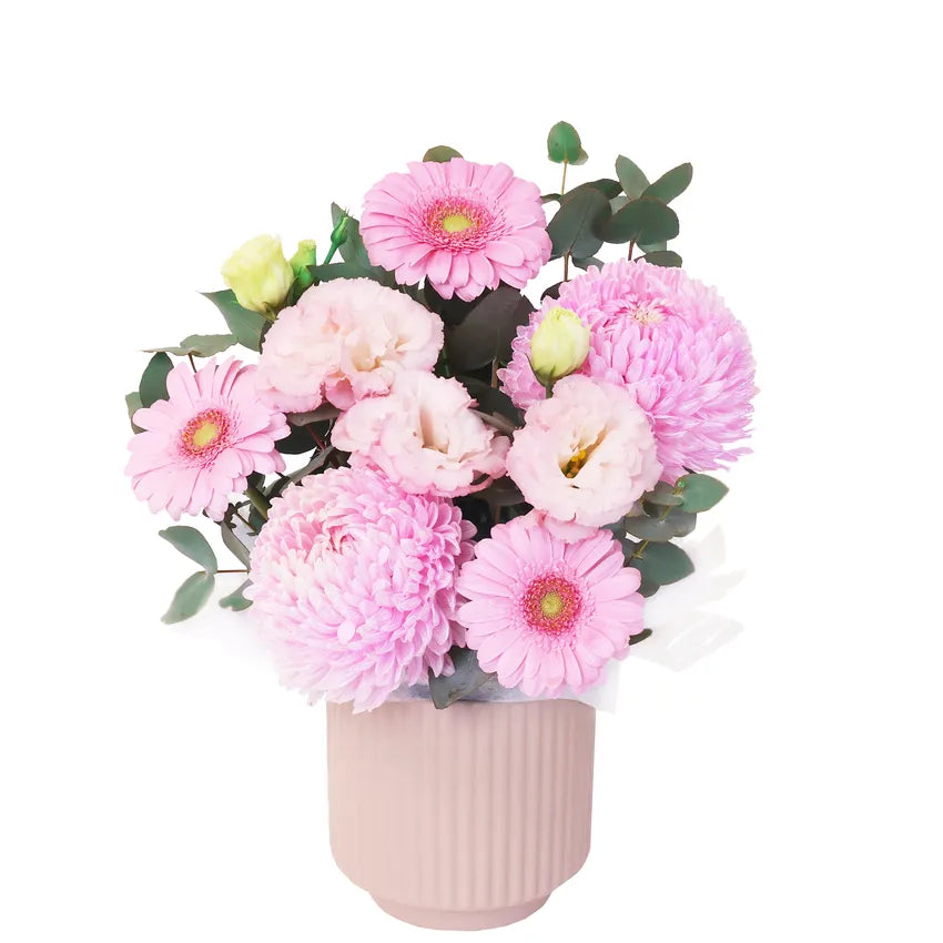 Blush Delight Mini Vase