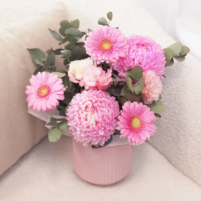 Blush Delight Mini Vase