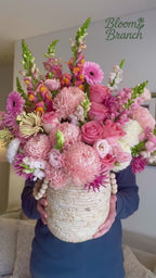 Grand Blush Basket